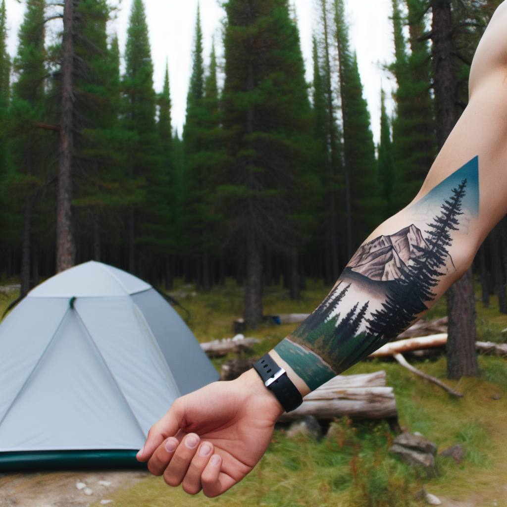 25 Camping Tattoo Ideas for Outdoor Enthusiasts