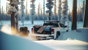 How to Live in Your Truck in the Winter: Tips & Setup Ideas